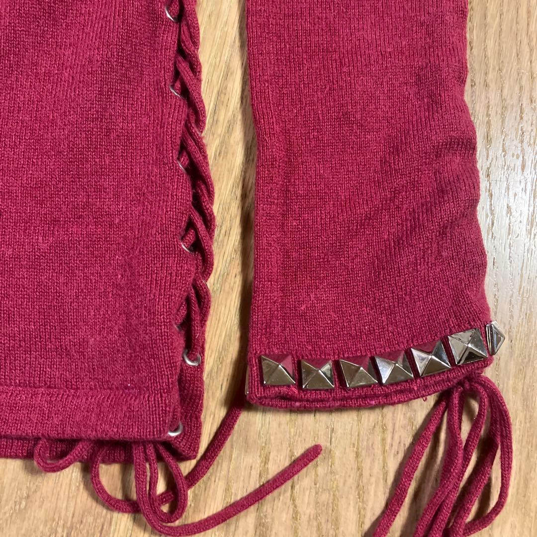 楽一番公式アカウント05です。ヒステリックグラマー　スタッズ付き　ピンク