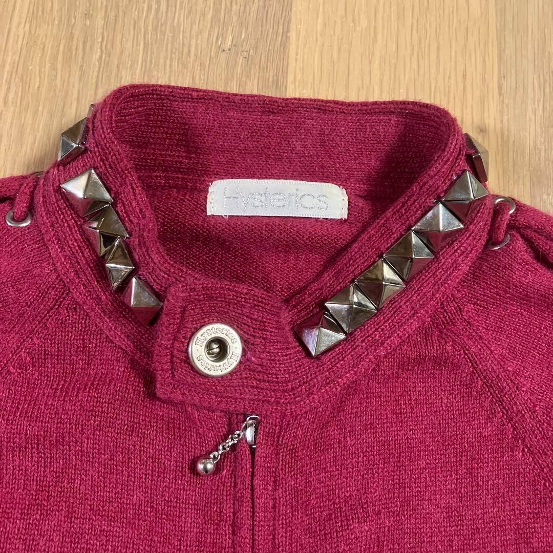 楽一番公式アカウント05です。ヒステリックグラマー　スタッズ付き　ピンク