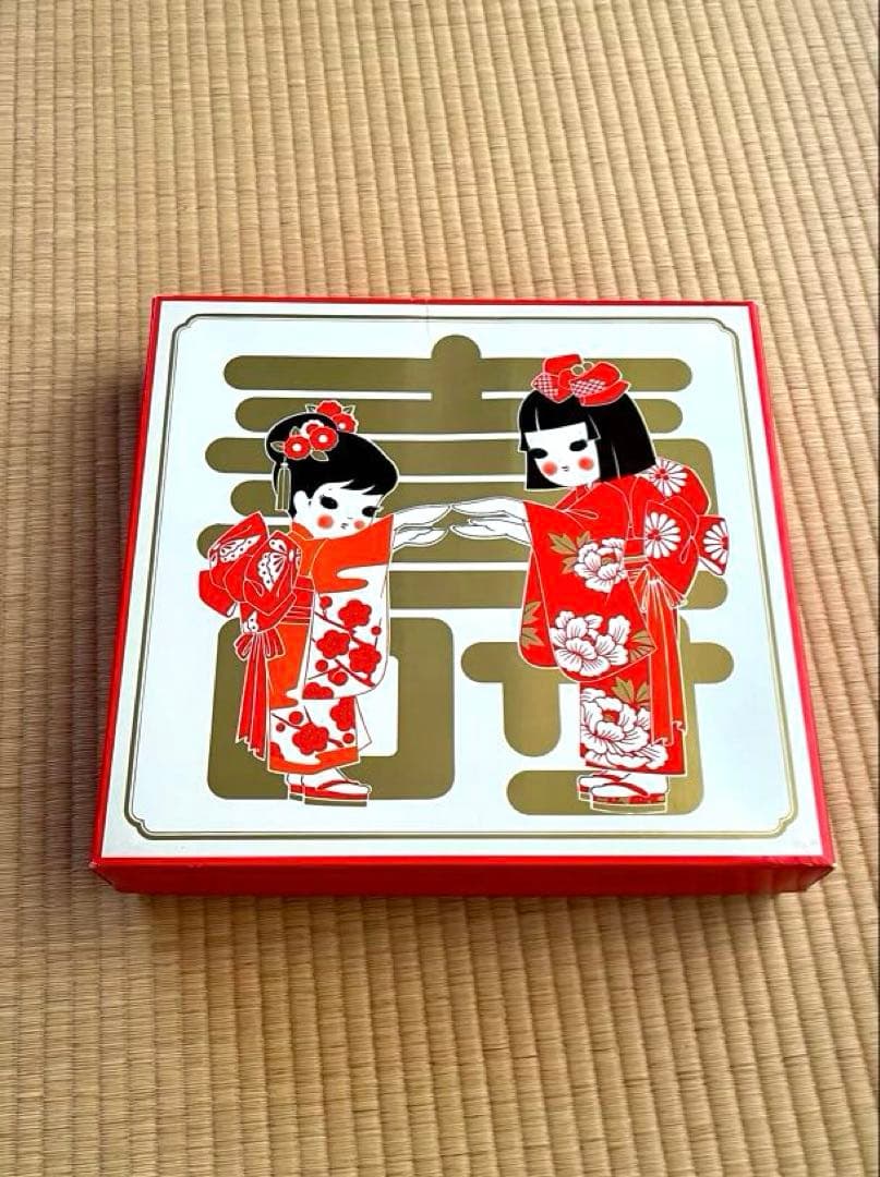 【大丸百貨店 高級】七五三 はこせこ 草履 扇子 髪飾り バッグ 帯締め