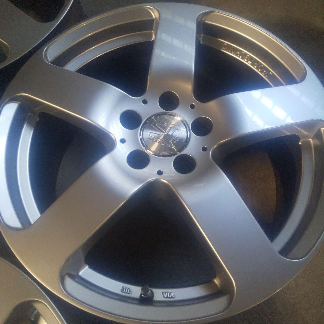 送料無料 ベンツ アルミ SPORTECHNIC 18×8J 5H 112 4本