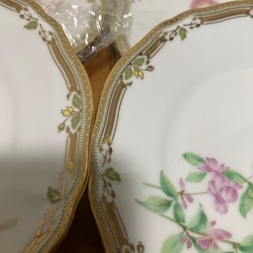 ノリタケ ガラコンテッサ　廃盤 金縁ケーキ皿6枚　高級シリーズ