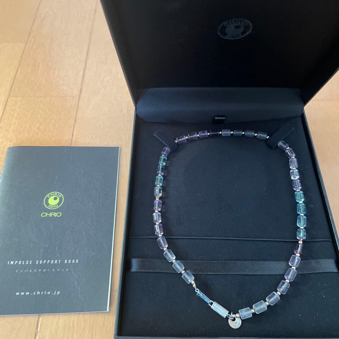 レアモデル！CHRIO　クリオ　フローライト　ネックレス