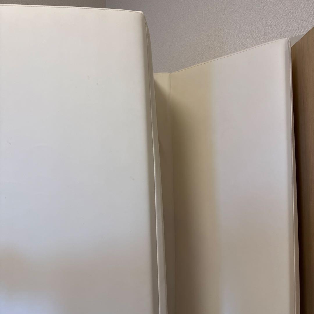 即発送プレイマットシームレス200×180リバーシブルカラー(グレー×ホワイト)