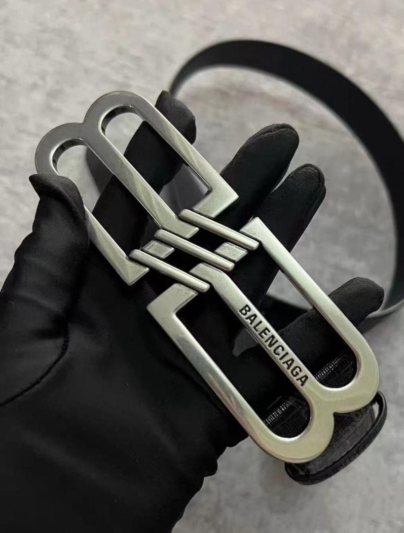 ALENCIAGA バレンシアガ BBバックル ベルト 95