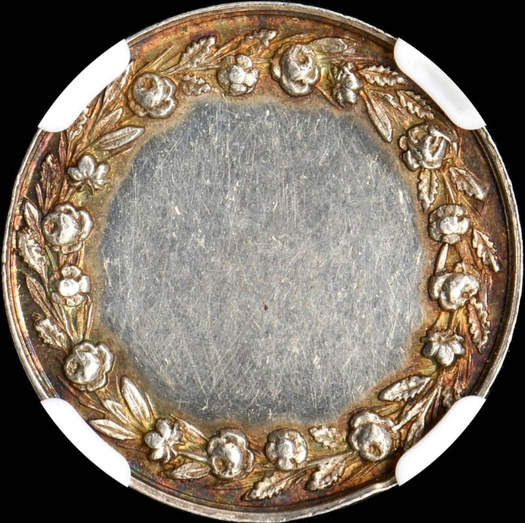NGC MS61 フランス 1800年代 ジェトン銀貨 ウェディング(21mm)