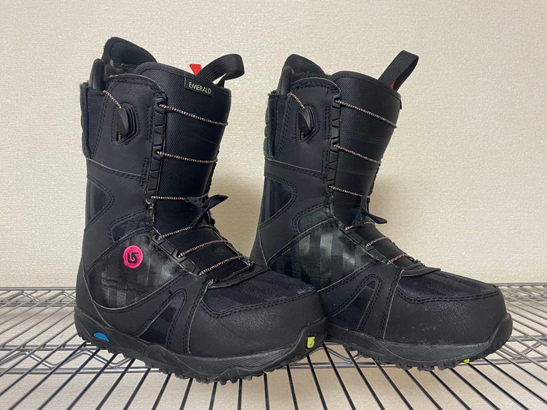 Burton Emerald 24.０cm 女性用スノーボードブーツ ブラック