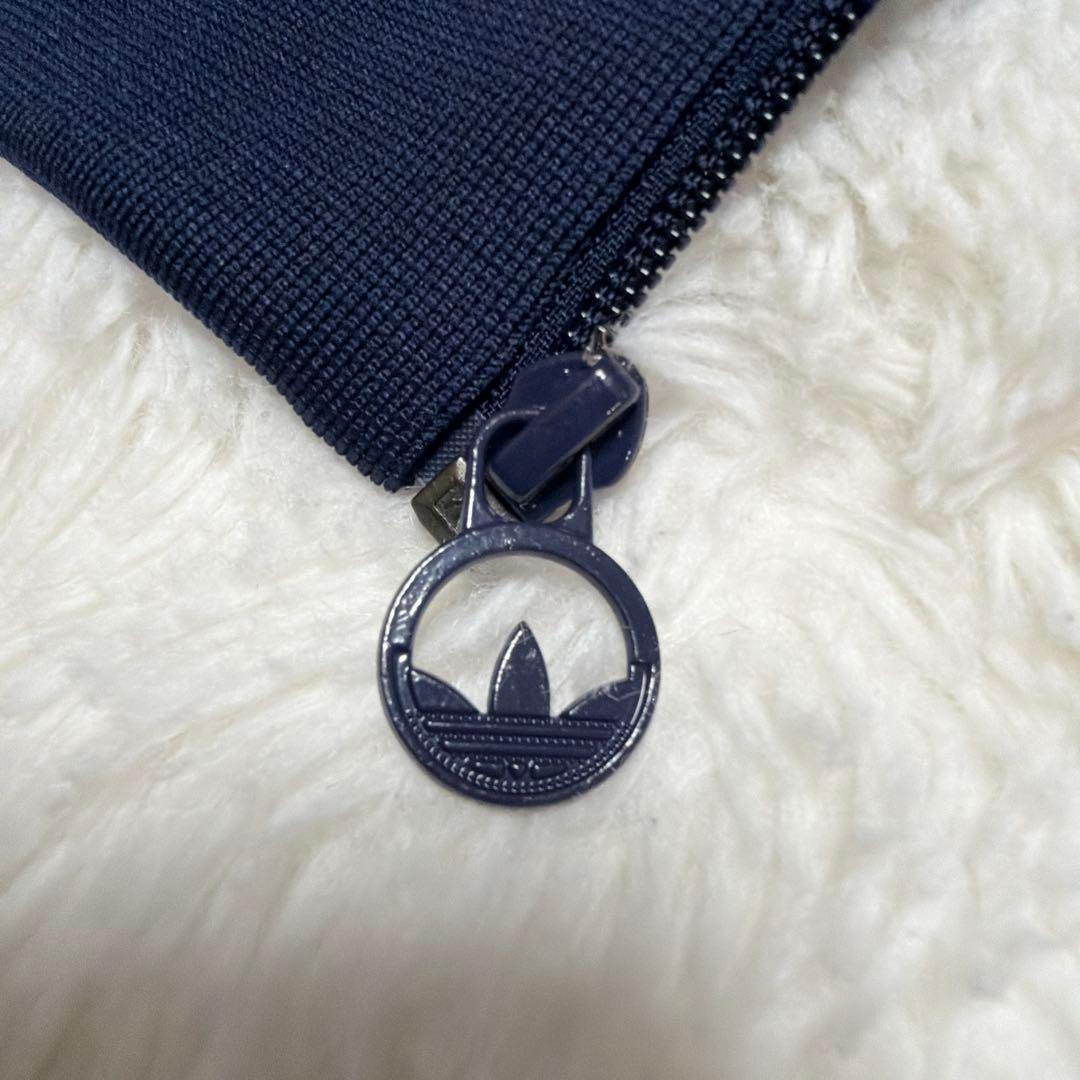 希少 美品 アディダス トラックジャケット 濃紺ネイビー 2XL