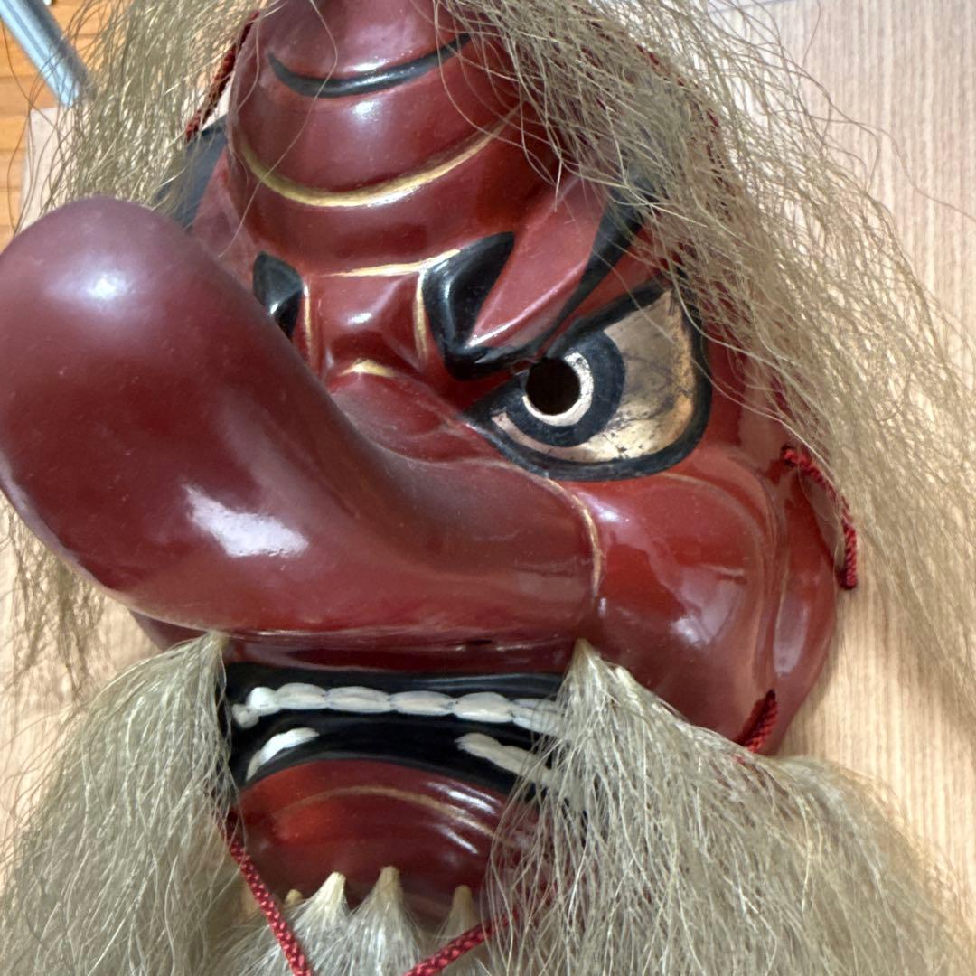 石見神楽　天狗　日下義昭　能面