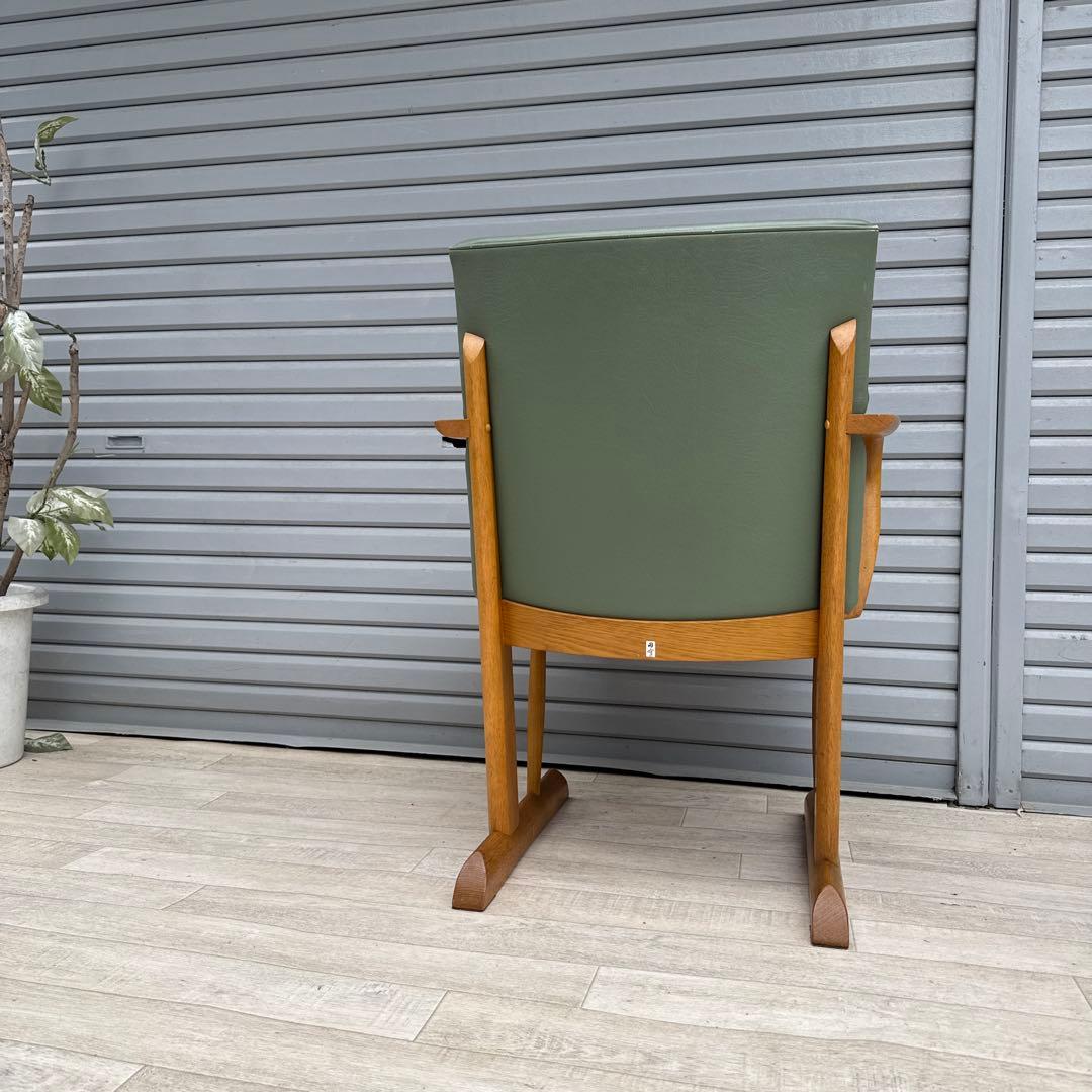 飛騨産業　アームチェア　ダイニングチェア　円空　佐々木敏光 デザイナーズ　②