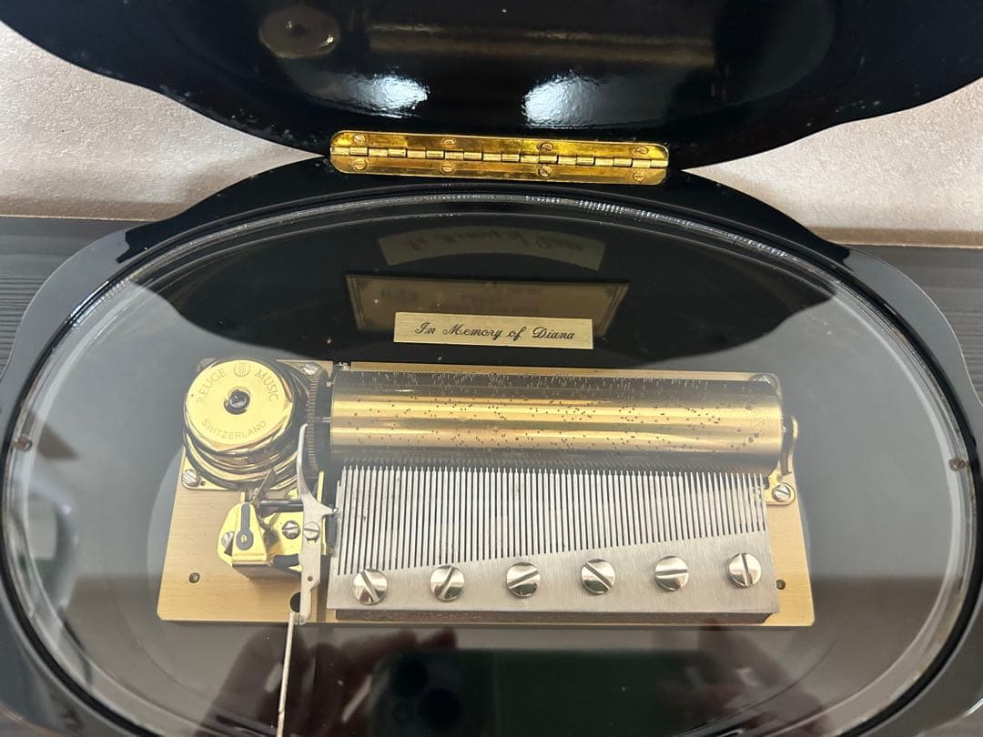 【初売りセール！！】オルゴール　リュージュ製　ダイアナ妃メモリアル