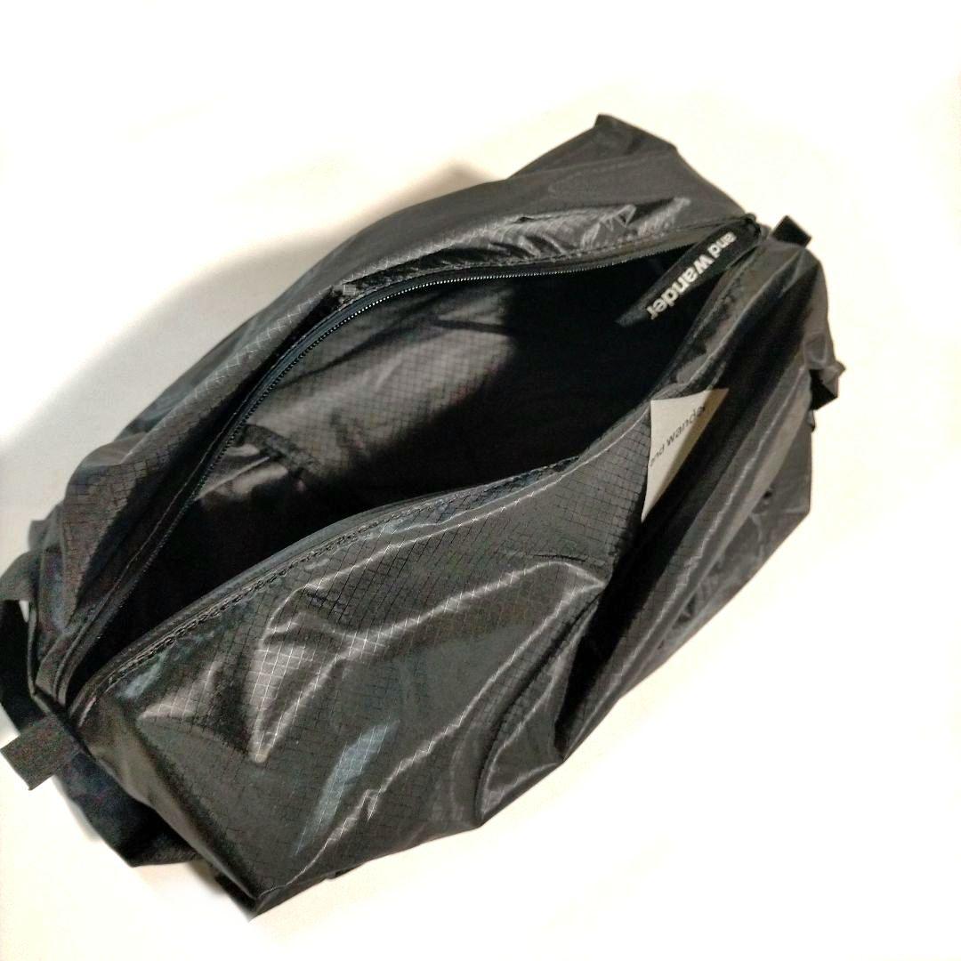 激レア and wander 超軽量 小物 収納 ポーチ アクセサリーバッグ