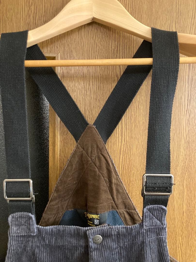 Bluco コーデュロイオーバーオール