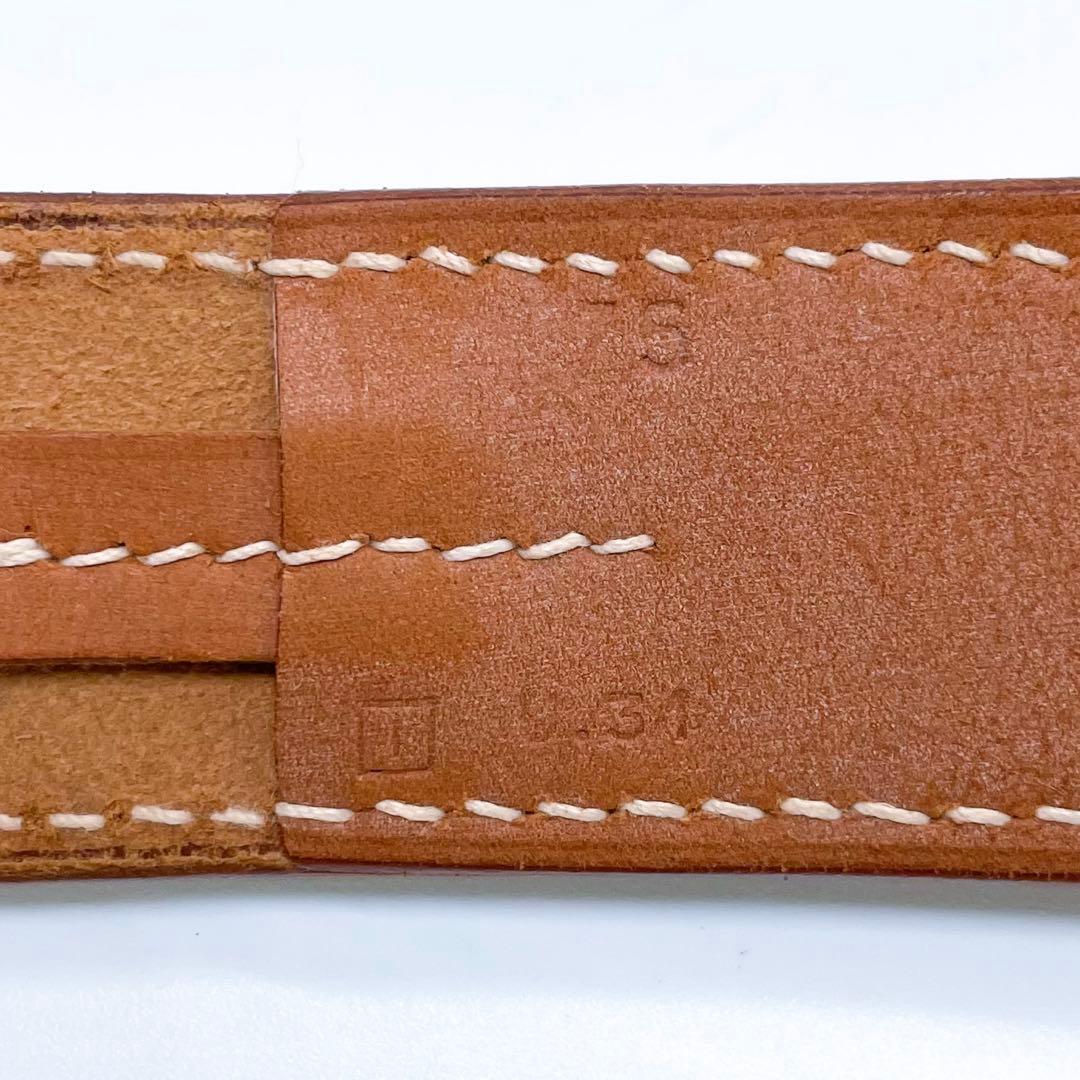 箱付き/美品✨エルメス エトリヴィエール レザー ベルト ◽︎I刻印 75サイズ