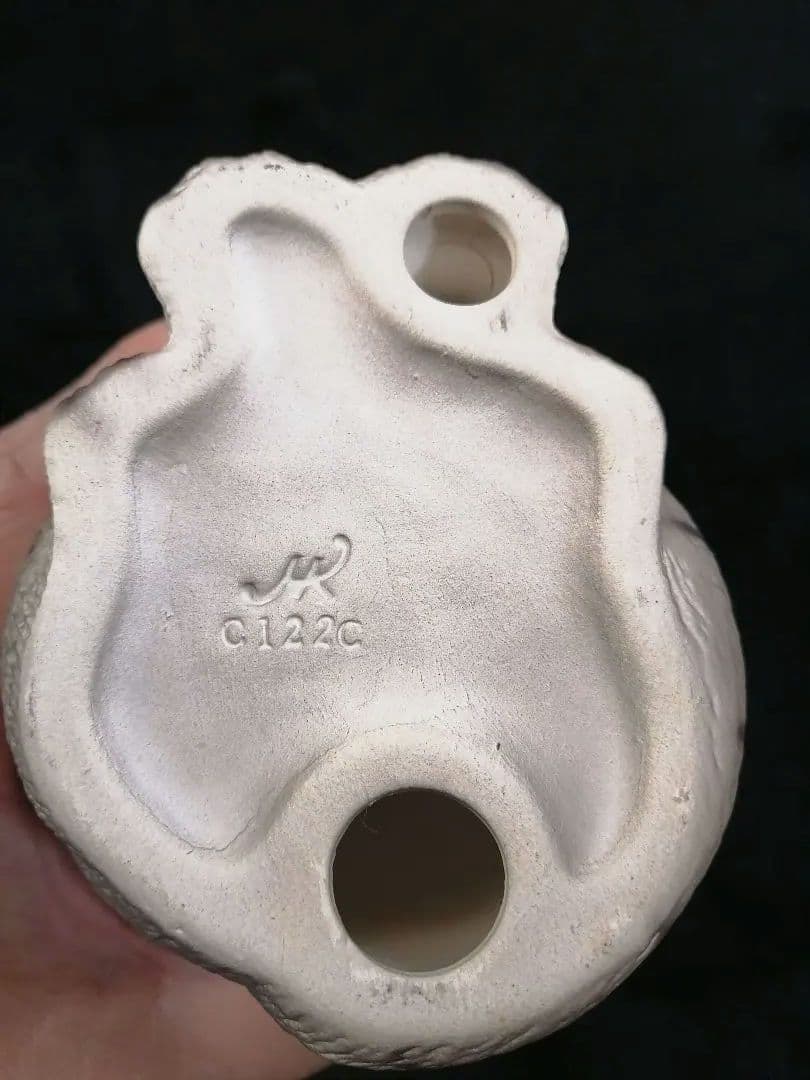 イタリア製ドマン　猫の置物 2体セット　希少レア　DEMAIN HK　見上げる猫