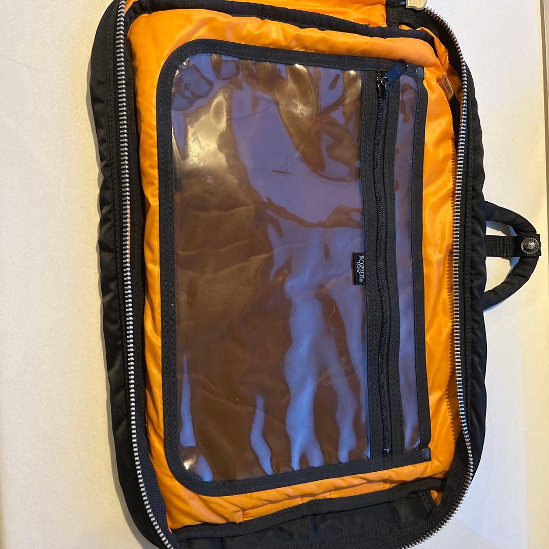 PORTER ブラック ナイロン バッグ