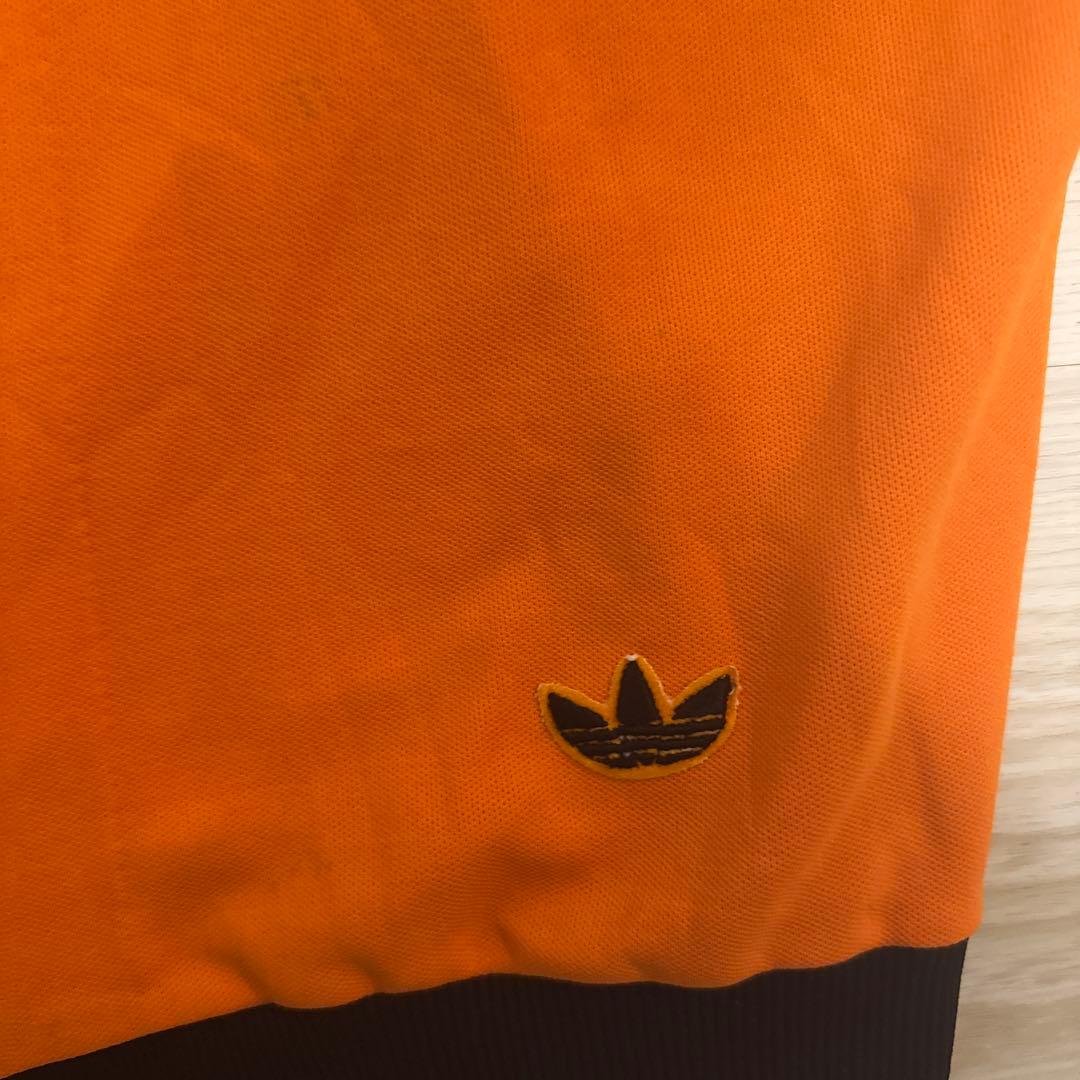 adidas トラックジャケット　オレンジ　西ドイツデサント小松菜奈着