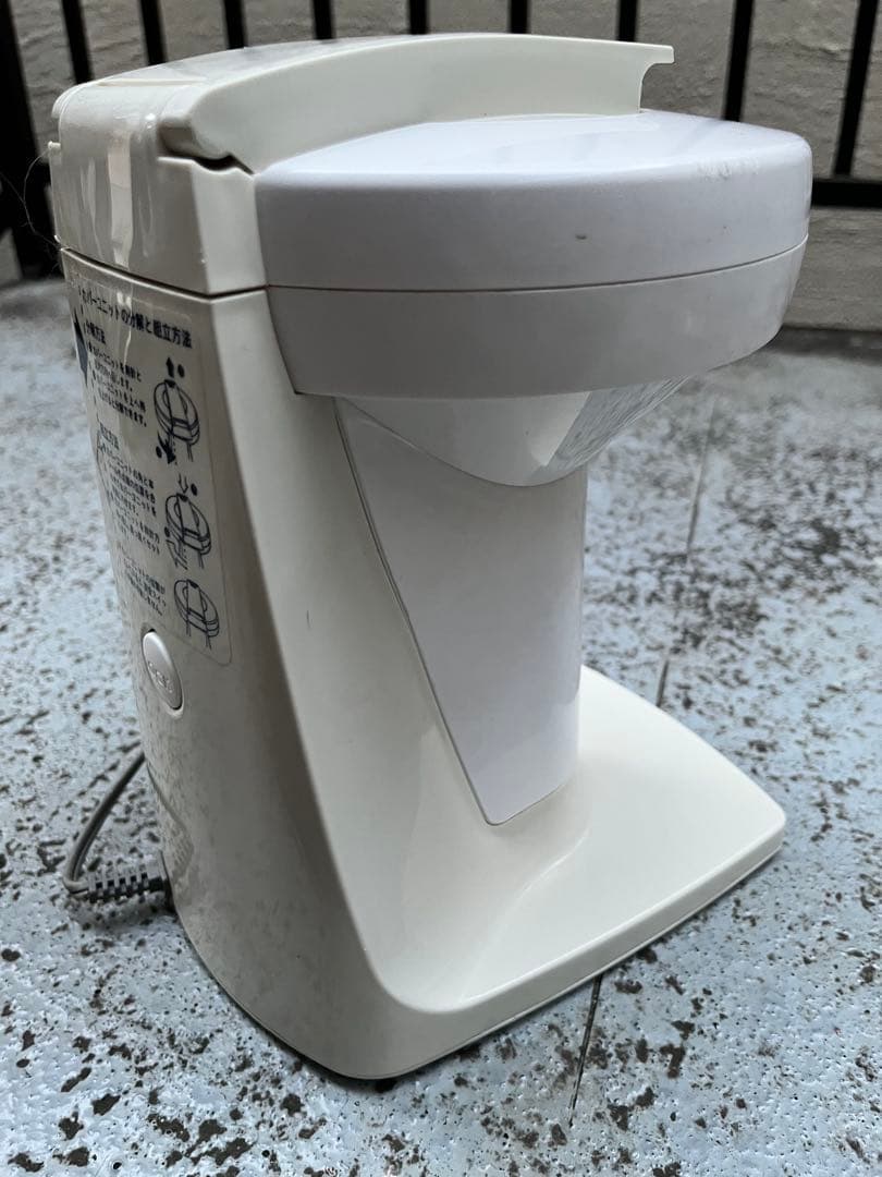 ICEROBO Hatsuyuki かき氷機 ホワイト