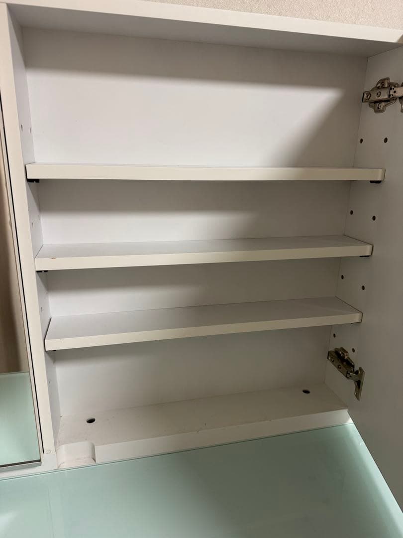 【美品】ACTUS piatto ドレッサー ホワイト 95cm 送料込