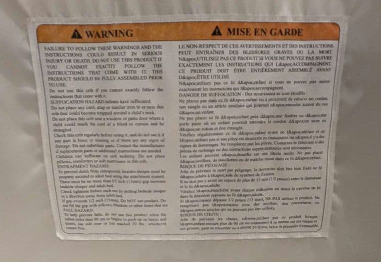 Vinona ベビーベッド　収納袋付き