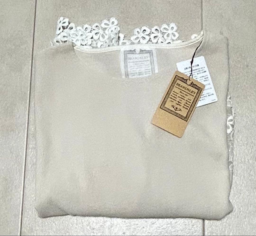 BEARDSLEY裾レースコットンカットソー