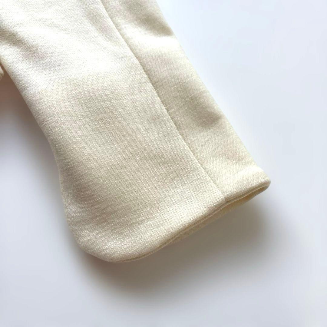 kay me ケイミー ピュアホワイト ラッフルジャケット 7号✨洗えます