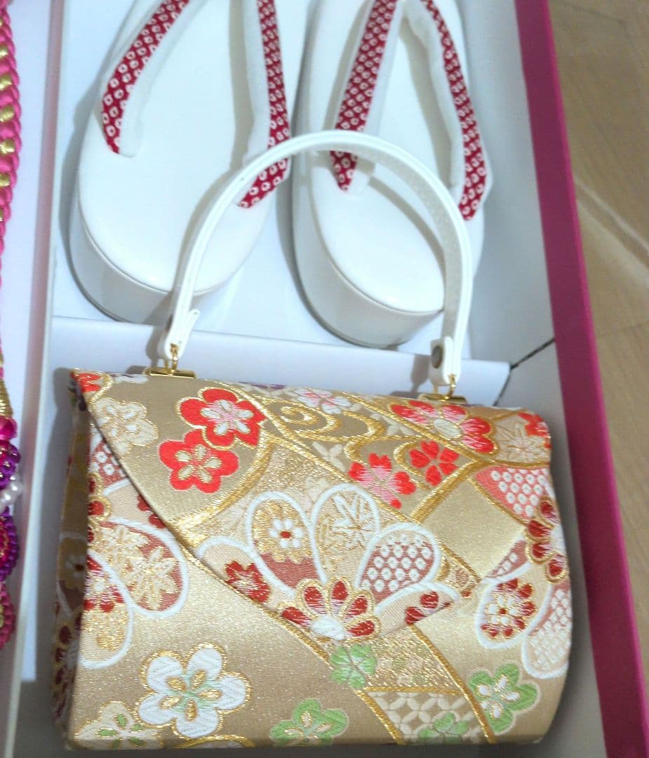 七五三 草履とバッグのセット　はこせこセット