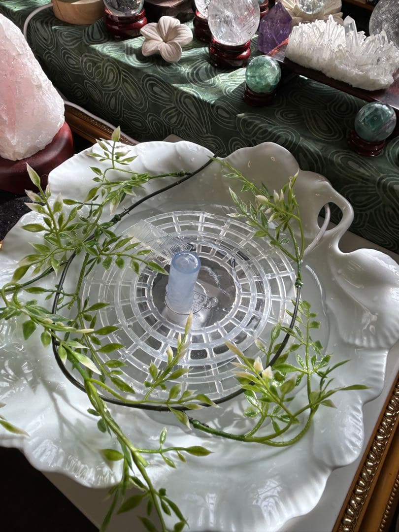 ✨破格✨絶品‼️水晶☆噴水☆天然石⭐︎ファウンテン☆秘蔵品⭐︎1321g