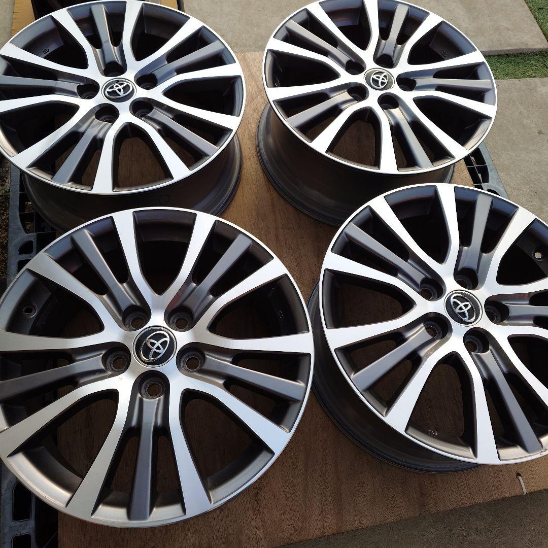 希少！トヨタ 純正ホイール17インチ　4本 ①