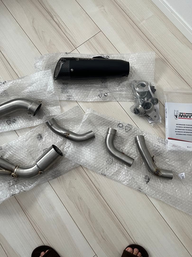 MT09 MIVV XM5 フルエキ　マフラー