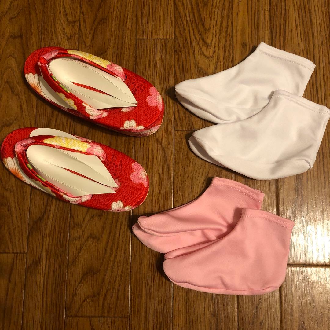子供用　着物　セット　女の子用　七五三　記念日　撮影用　赤
