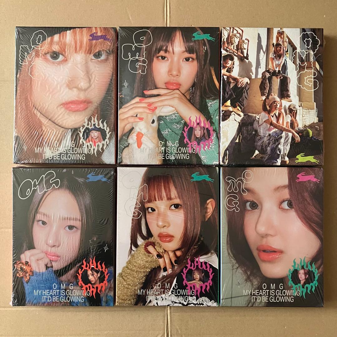 【新品未開封】NewJeans OMG Message Card　6形態セット