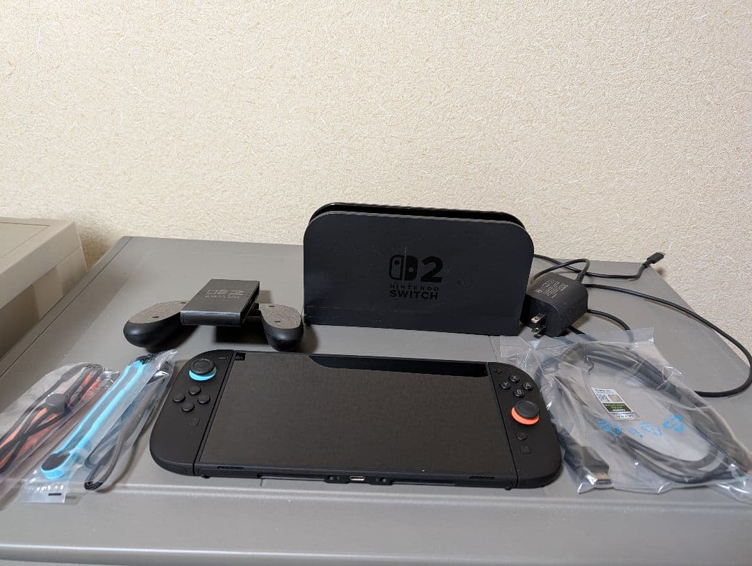 専用　Nintendo Switch 2 日本語対応 本体　マリカーなし