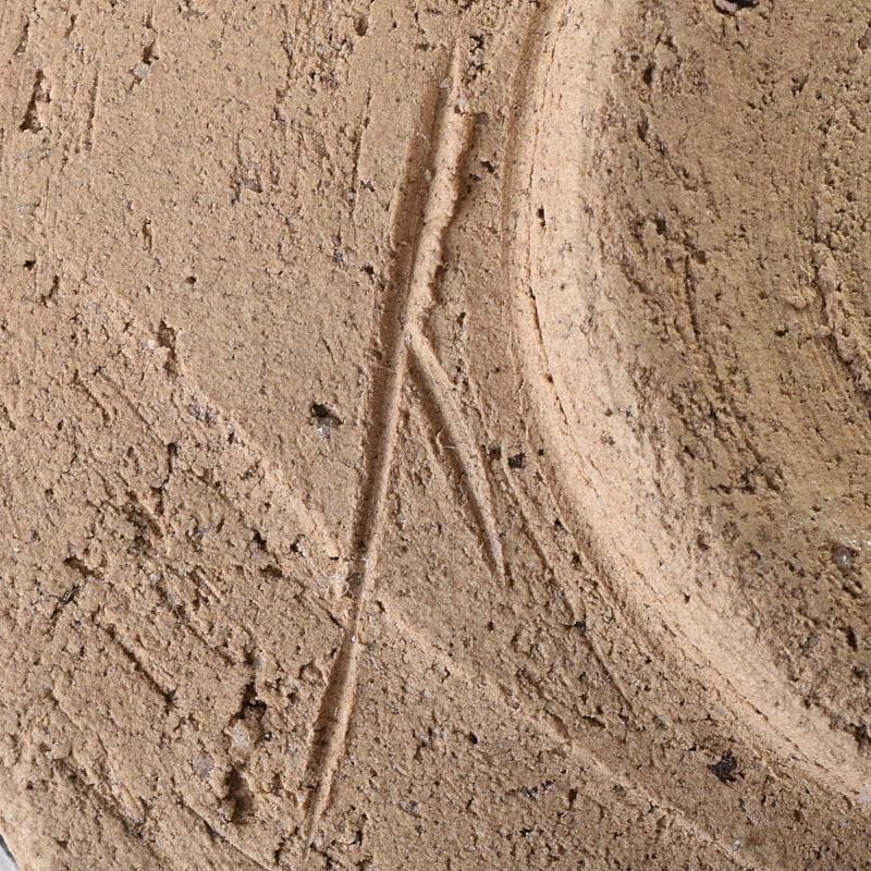 茶道具　桃山時代　瀬戸六作新兵衛造　黒織部　茶碗　銘霜松　極め箱　V　R8818