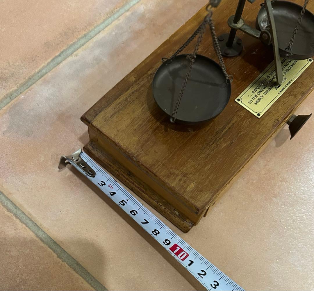 ビンテージ　アンティーク 秤 スケール ディスプレイ インテリア 店舗什器 真鍮