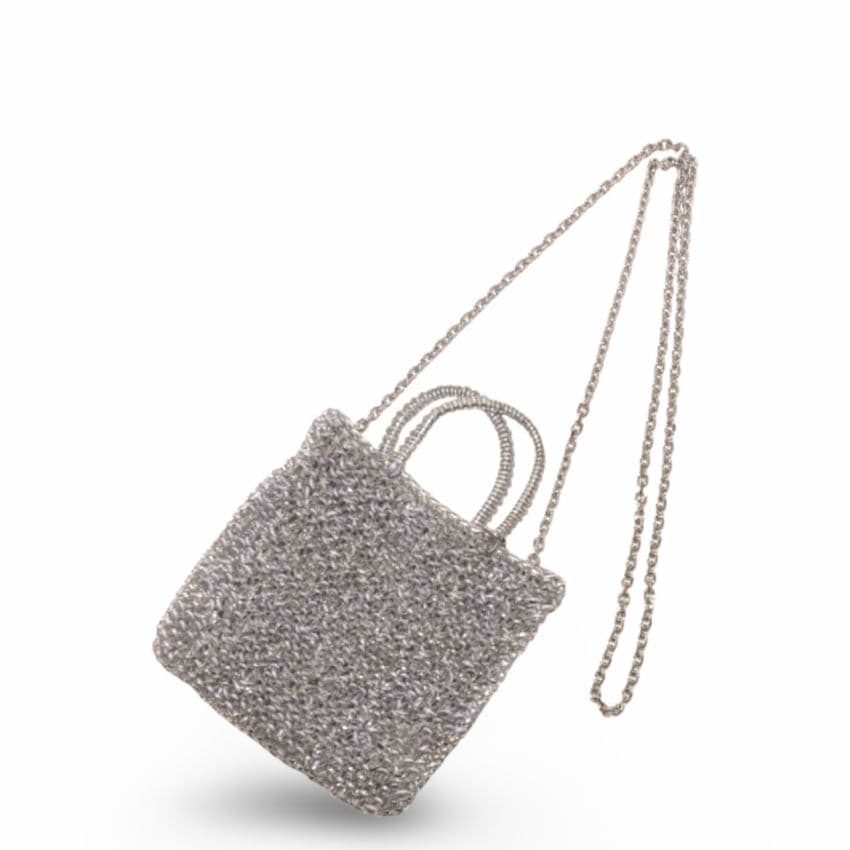 ANTEPRIMA ミニアトゥーラ　ショルダーバッグ　ラベンダーシルバー