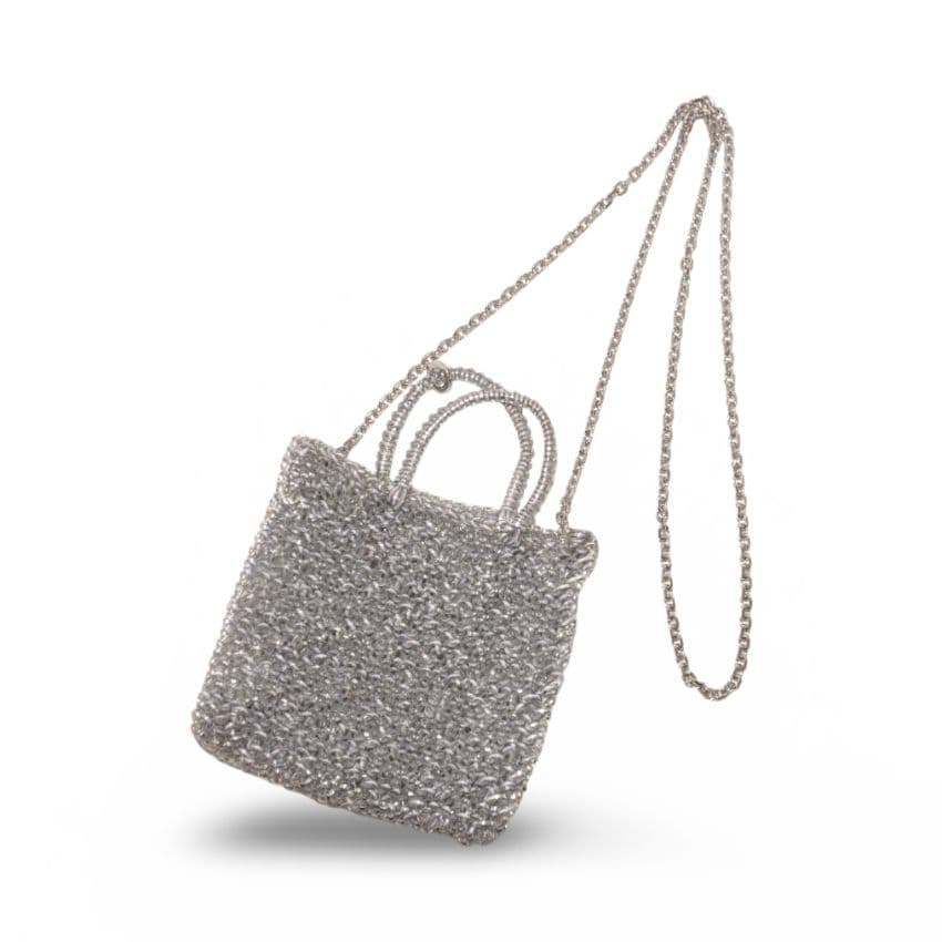 ANTEPRIMA ミニアトゥーラ　ショルダーバッグ　ラベンダーシルバー