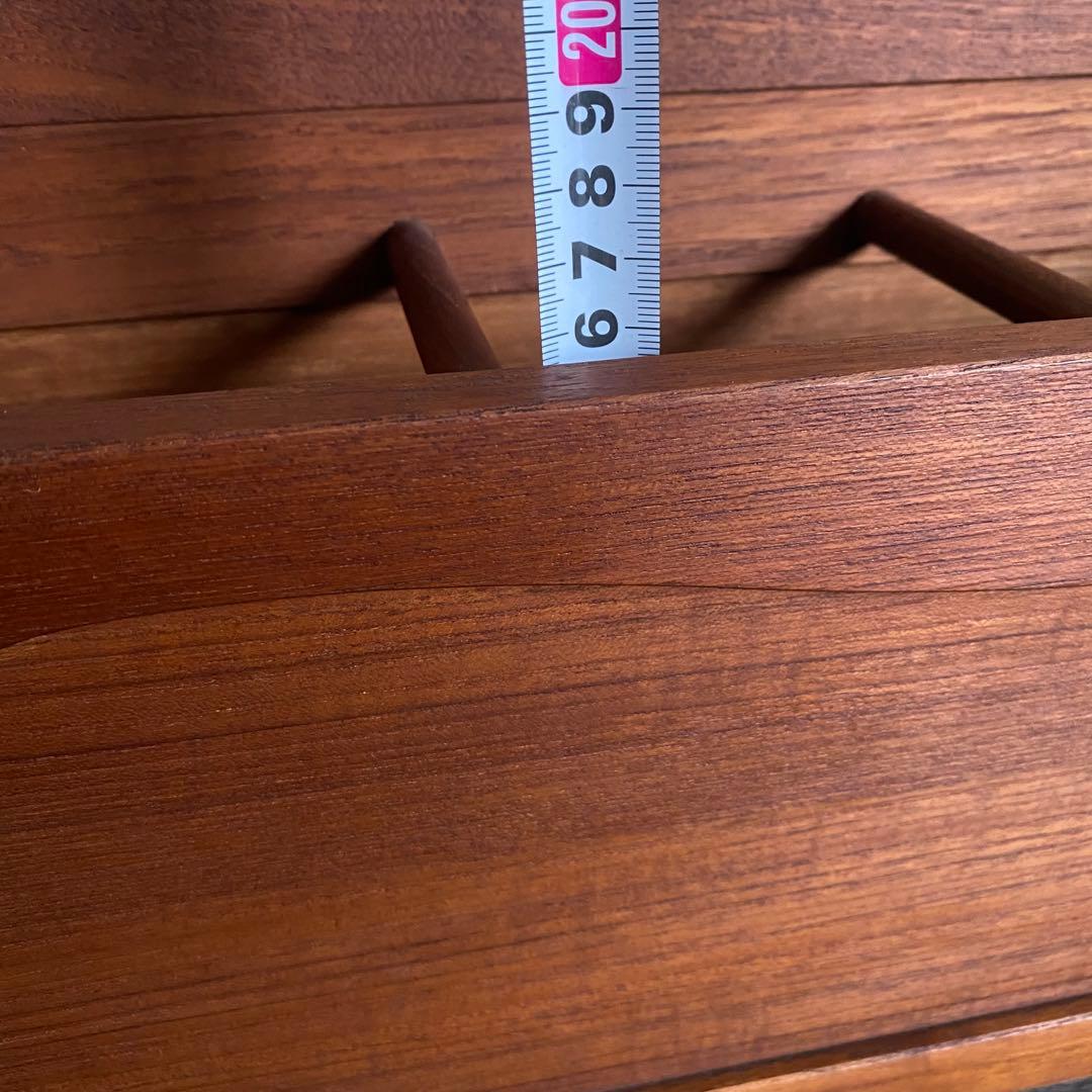 スリッパラック　チーク材　ヴィンテージ レトロ　フリーラック