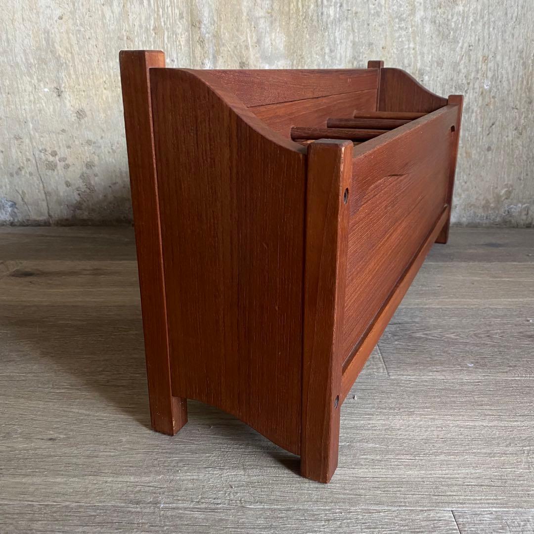 スリッパラック　チーク材　ヴィンテージ レトロ　フリーラック