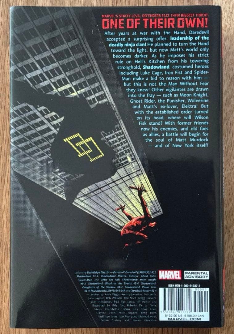 Daredevil: Shadowland Omnibus アメコミ