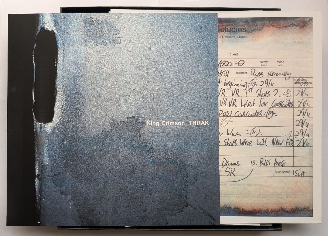 King Crimson THRAK Box 日本アセンブル版