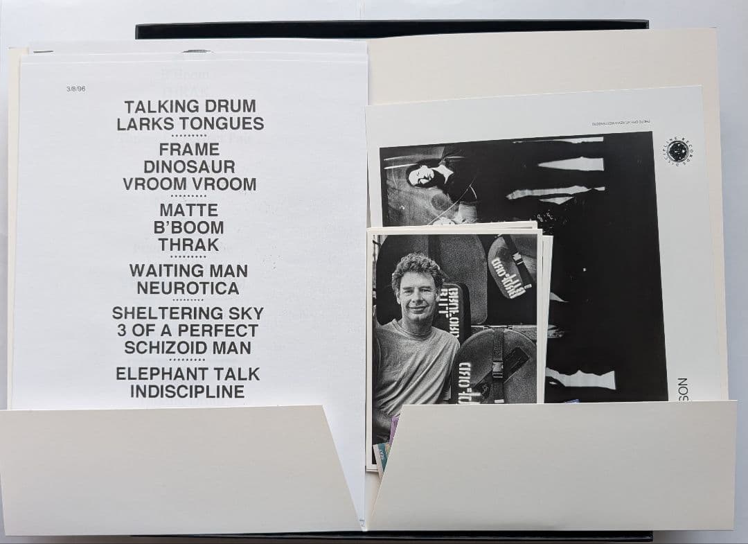 King Crimson THRAK Box 日本アセンブル版