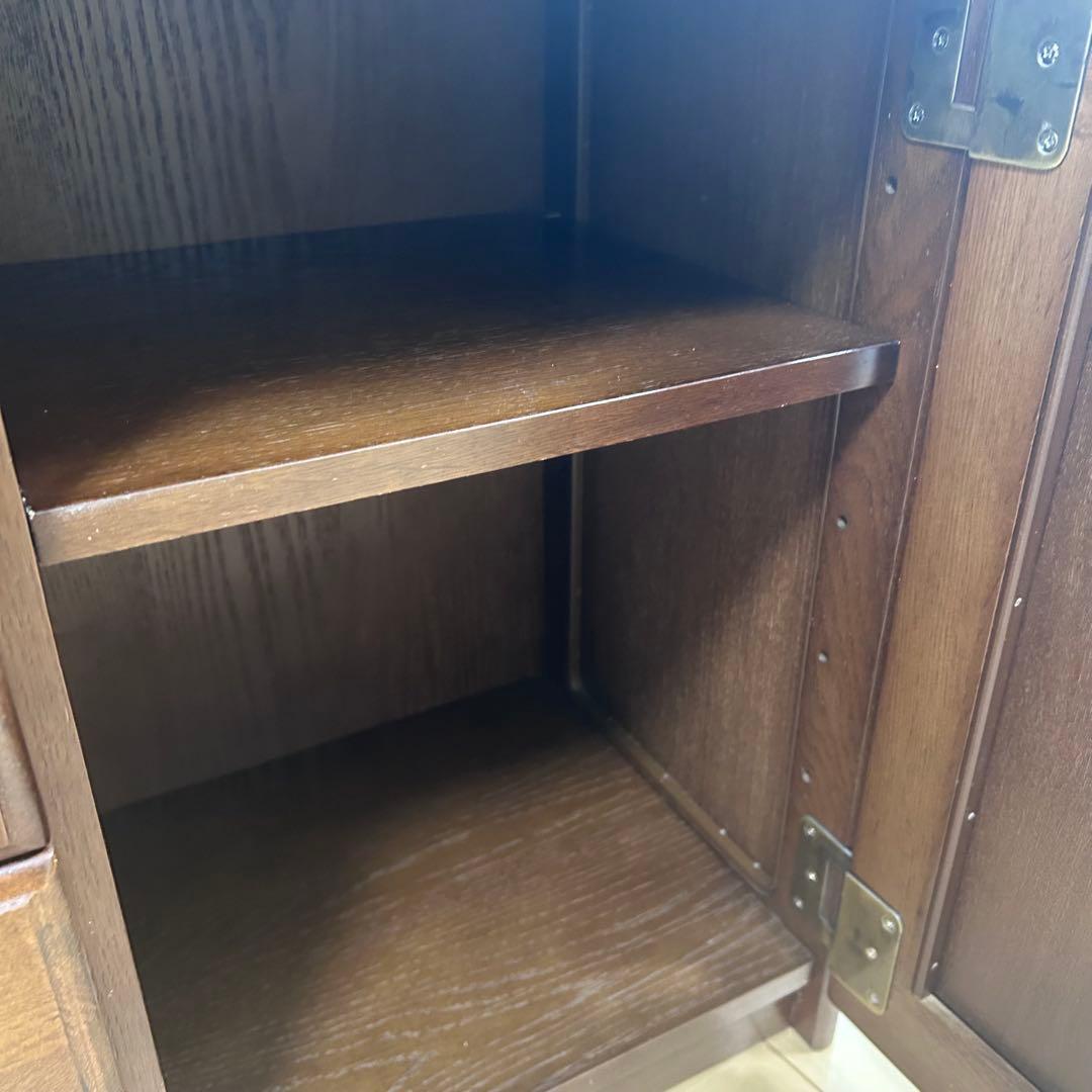 飛騨産業　サイドボード　キャビネット　アンティーク　電話台　ラック　レトロ