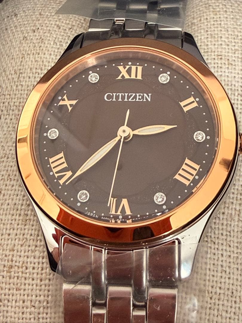 新品　 シチズン 腕時計　EM1016-62W レディースウォッチ　エコドライブ