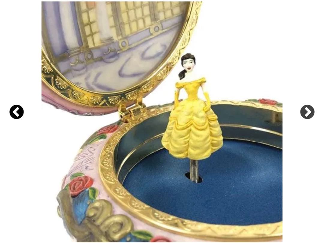 美女と野獣　オルゴール　ダンシングベル　1991 ビンテージレア