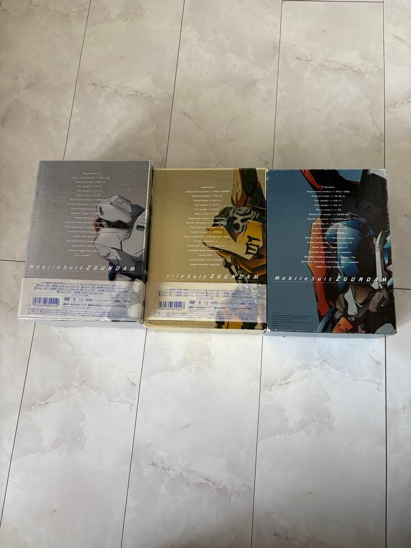 機動戦士Zガンダム　DVDメモリアルボックス　1&2&3完結13枚
