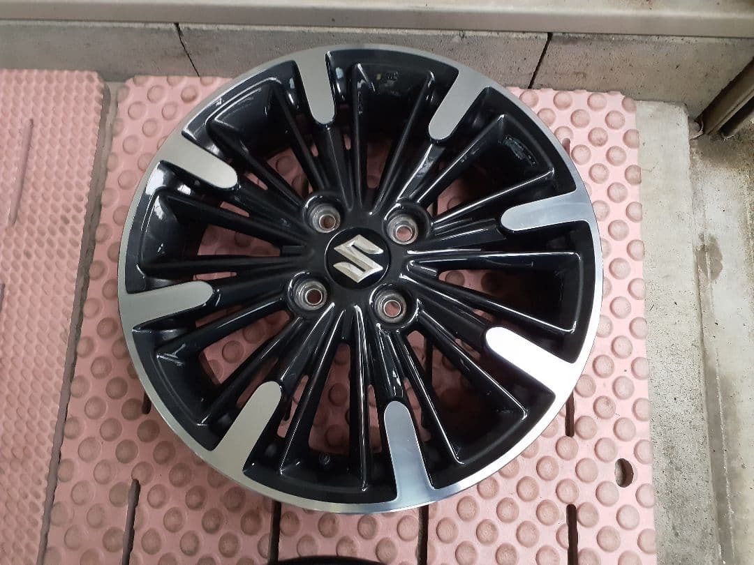 スペーシア純正 15in 4.5J 純正カスタム　①　2本セット　美品