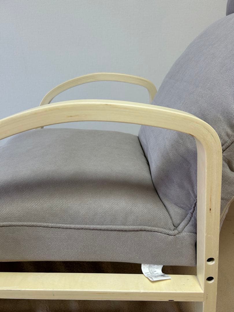 美品　ドウシシャ　脚までくつろぐ高座椅子　オットマン