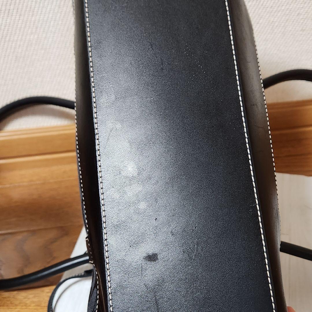 COACH　シグネチャー　キャンバス　ショルダーバッグ　黒　ブラック6097