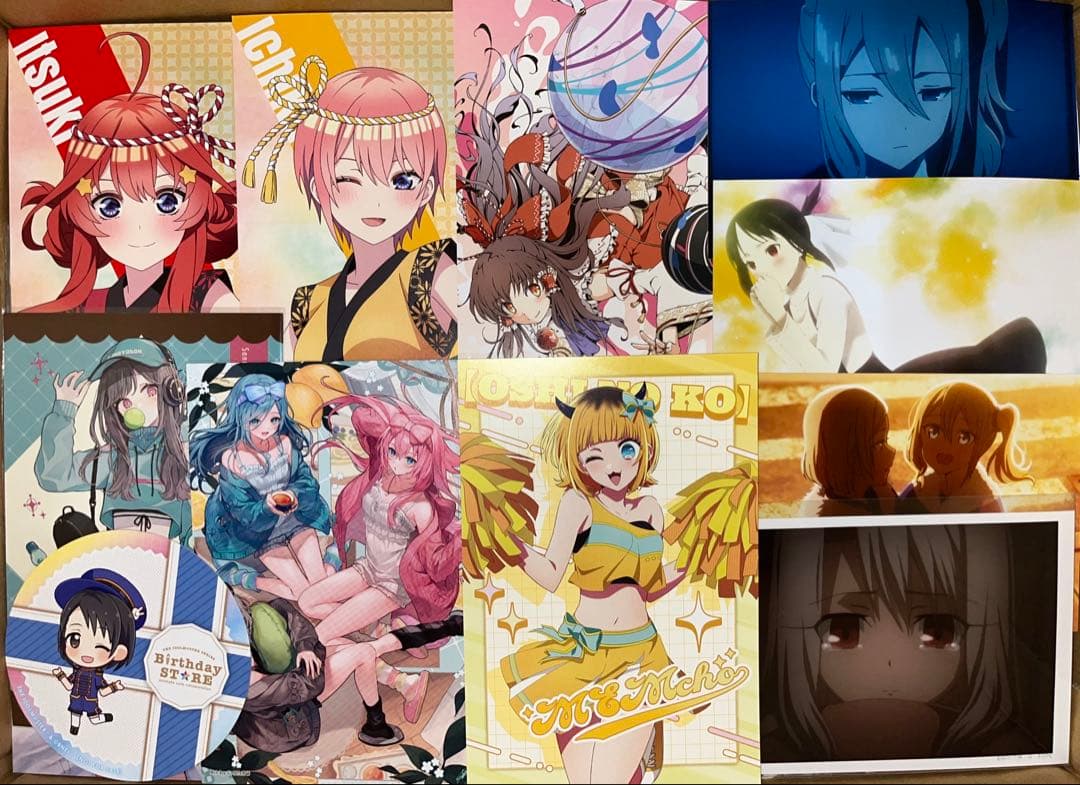 アニメグッズ キャラクターグッズ 紙雑貨 紙類 1500点以上 大量 まとめ売り