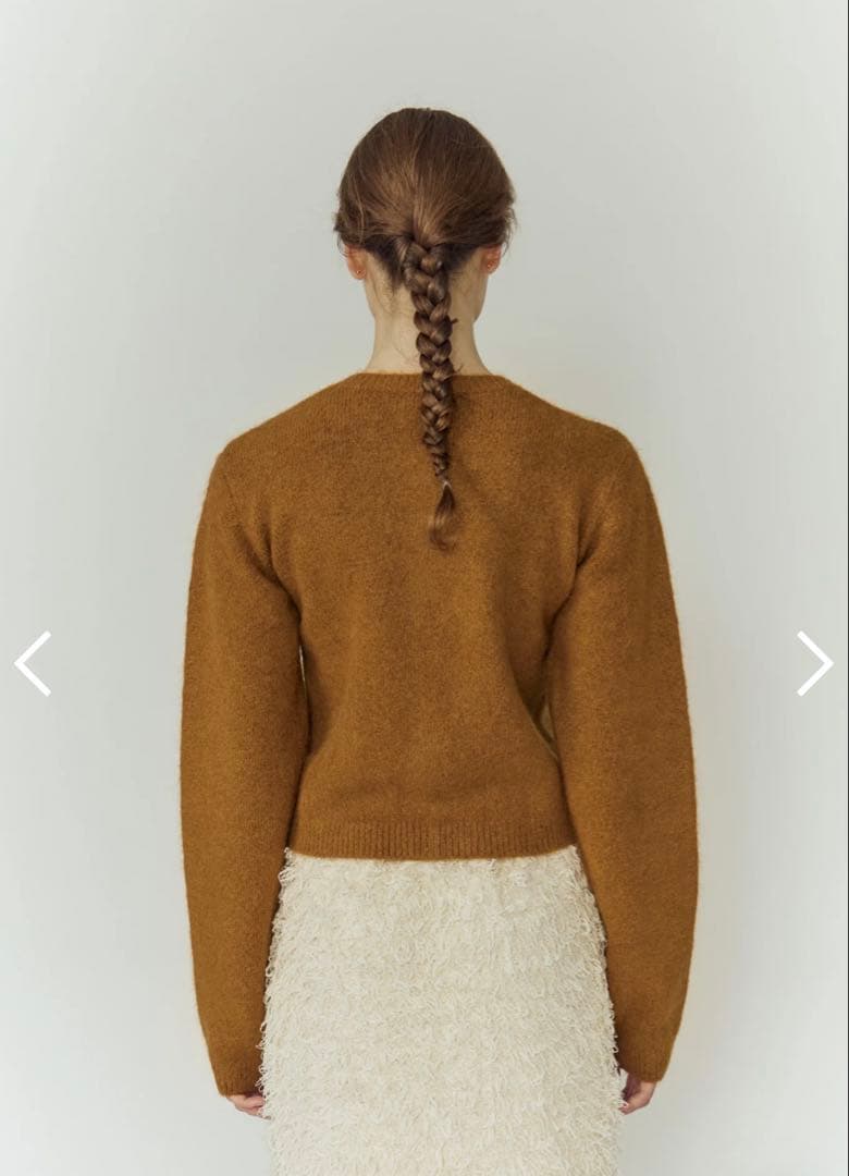 トップス eaphi ALPACA MOHAIR CARDIGAN